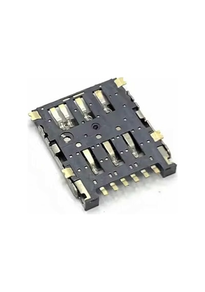 Nano Sim Kart Soket Micro 6 Pin Açılabilir Kilitli Kapak Gsm Akıllı Saat Apple Uyumlu iPhone Cep Telefonu