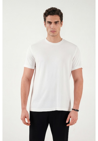 Buratti Erkek T Shirt 5904063 Ekru Ekru