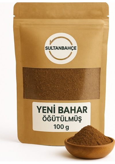Sultanbahçe Yenibahar Toz 100 G Doğal Öğütülmüş Yeni Bahar Baharatı Et, Pilav Ve Tatlılar İçin