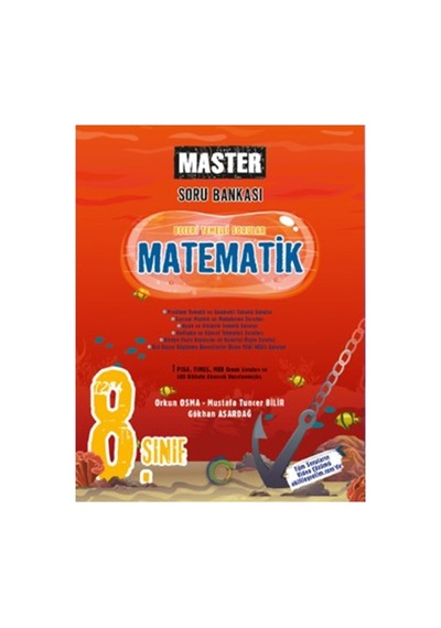 Okyanus Müfredat 8 Sınıf Matematik Master Serisi Soru Bankası