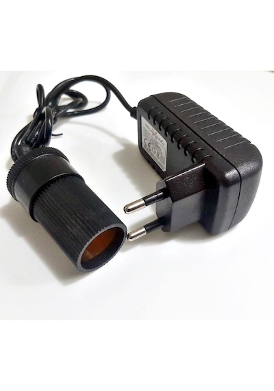 Çakmak Adaptörü Araç Çakmaklık Çevirici Ev Tipi Çevirici Adaptör 12w/1a/12volt