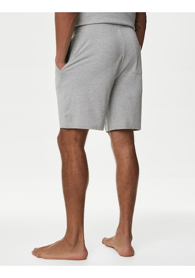 Marks & Spencer Regular Fit Supima Pijama Altı T07001231A Gri