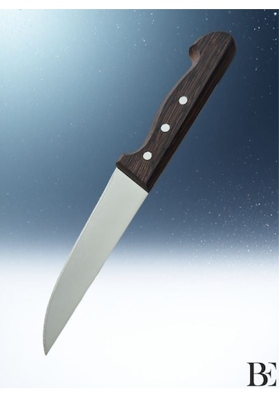 Beknife Bemiral Bıçak No.0 12 Cm 10121.12 Wenge Saplı İşlemeli Kasap Bıçağı 30mm X 120mm X 2.5mm