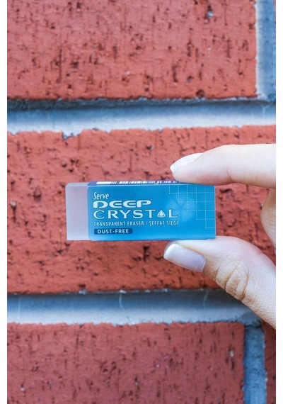 Serve Deep Crystal Şeffaf Silgi 3'lü Paket - Büyük Boy 8680869457980