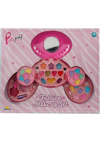 Pretty Pinky 5 Katmanlı Aynalı Oyuncak Güzellik ve Makyaj Seti