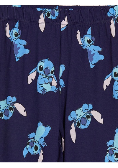 Lcw Young Lacivert Stitch Desenli Kadın Pijama Alt