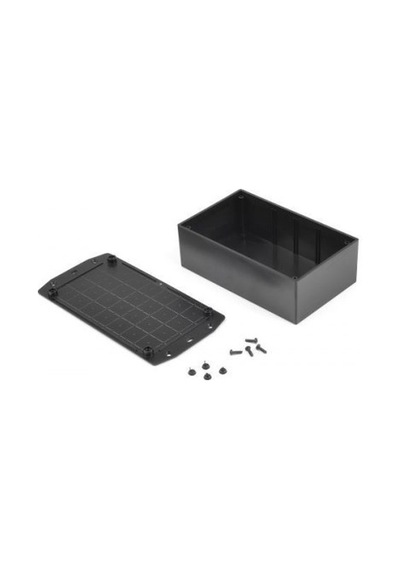 Elektronik Proje Kutusu (Ölçüleri: 96X158X53Mm) - Siyah