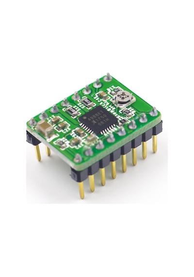 A4988 2A Yeşil Soğutuculu Step Motor Sürücü Kartı 3D Yazıcı/CNC Uyumlu