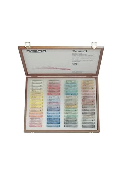 Schmincke Soft Pastel Boya Seti Cardboard 60lı Ahşap Kutu Diğer
