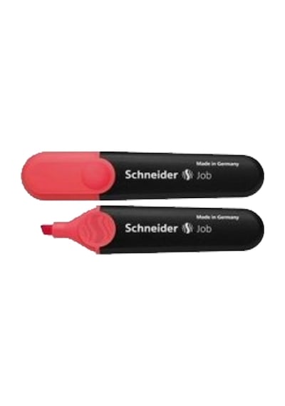 Schneider Fosforlu Kalem 150 Kırmızı 10 Adet Kırmızı