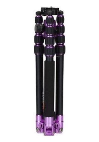 Benro Mefoto A-1350Q1 Roadtrip Aluminum Travel Tripod Kit (Purple