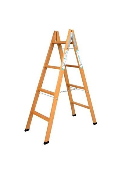 Buse Ahşap Merdiven 4 Basamaklı A Tipi 140 Cm