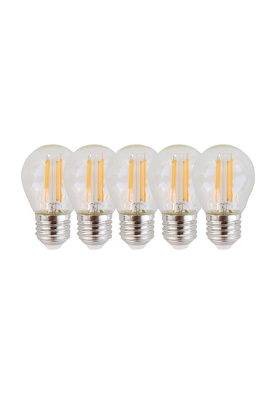 Rustik G45 Dekoratif Led Ampul 4w E27 5 Adet Gün Işığı