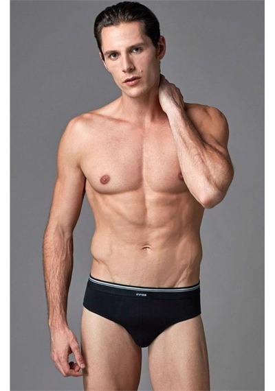 Eros Ers007 Compact Erkek Slip İkili Paket - Siyah Siyah