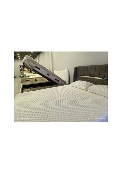 Opulent Pamuklu Sıvı Geçirmez Ses Yapmayan Yastık Alezi Krem Rengi - 780006472 Krem Rengi