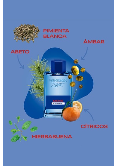 Reebok Move Your Spirit Erkek Parfüm EDT 100 ML