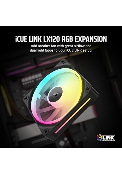 İcue Lınk Lx120 Rgb 120mm Fan, Tekli Paket Co-9051025-ww Genel