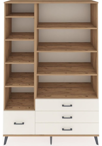 Hyperion Dolap 9 Raflı 4 Çekmeceli 132x44x195 Çam-çam/aytaşı Atlas Çam/aytası - Atlas Çam Hyperion Dolap 9 Raflı 4 Çekmeceli 132x44x195 Çam-çam/aytaşı Atlas Çam/aytası - Atlas Çam