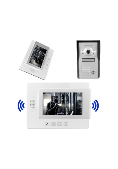 Powermaster 37m 2 Daire 7'' Görüntülü Diafon Kapı Zili