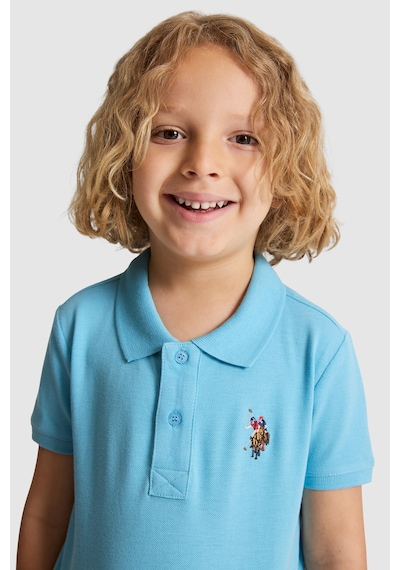 U.S. Polo Assn. Erkek Çocuk Aqua Tişört Basic 50325608-vr007