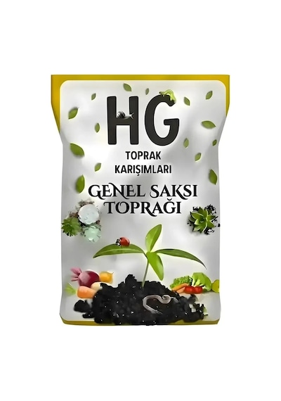 Genel Saksı Toprağı Solucan Gübreli Özel Karışım 40 Lt.