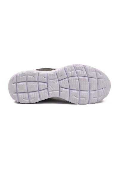 Walkway Siyah Beyaz Bilekten Lastikli Erkek Spor Ayakkabı Flexible Pu M Siyah - Beyaz