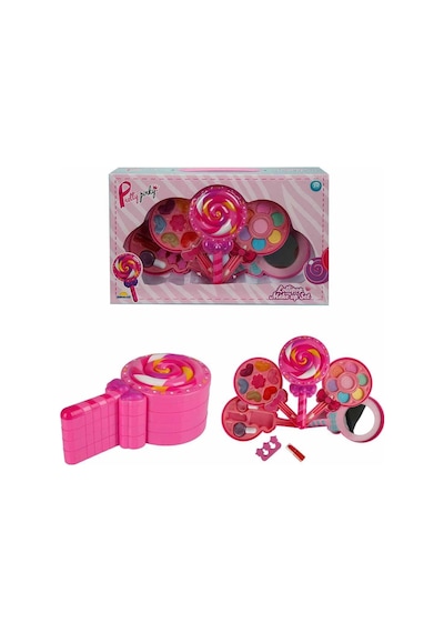 Lolipop Şekilli 4 Katlı Makyaj Güzellik  Seti
