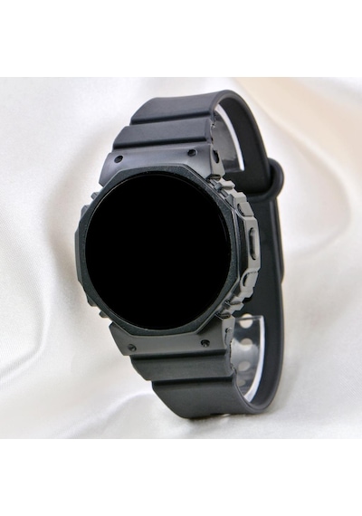 Pinkoli Siyah Silikon Kordonlu Led Watch Genç Kız Kadın Kol Saati