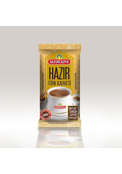 Altıncezve Hazır Türk Kahvesi Şekerli 3'lü 20 x 11 G