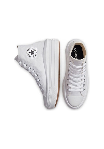 Converse Chuck Taylor All Star Move Platform Kadın Günlük Spor Ayakkabı Beyaz