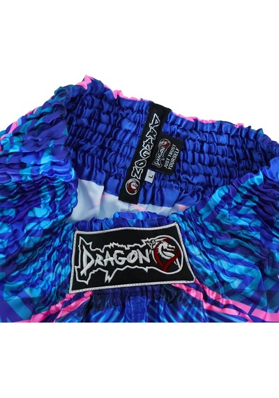 Dragondo Mt3041 Muay Thai Kick Boks Şortu Dijital Baskılı Şort Pembe