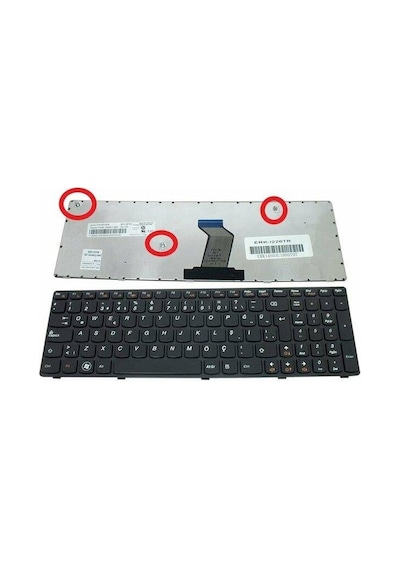 Lenovo Z570 G570 G575 Z560 Serisi Mp-10a36tq-6869 V117020bk1 9z.n5ssw.b01 Uyumlu Türkçe/q Notebook Klavye