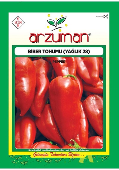 Yağlik Kapya Biber Tohumu 10 Gr