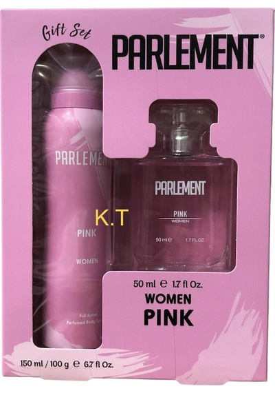 Parlement Pink Kadın Parfüm EDT 50 ML + Pink Sprey Deodorant 150 ML
