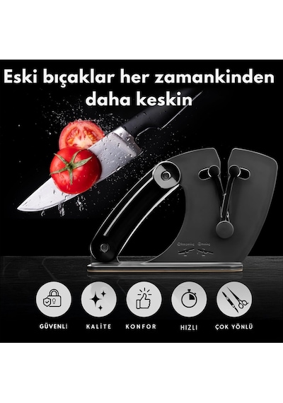 Lebenlang Profesyonel Bıçak Açıcısı, 15-45 Ayarlanabilir V-bıçak, Kesme & Bıçak Şarpnörü Çakı & Bıçak Aksesuarları