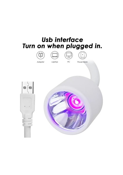 Tr Profesyonel Led Tırnak Kurutma Lambası - Usb Kablolu Esnek Tasarım