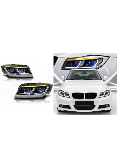 Autogp Bmw E90 Lci Ön Far Lambası G20 Model Full Led 2009 / 2012