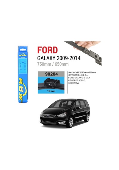 Ford Galaxy Rbw Muz Silecek Takımı 2009-2014