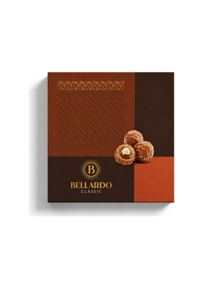 Classic Premium Fındık Dolgulu Sütlü Çikolata Şık Hediyelik Kutu - 878371477