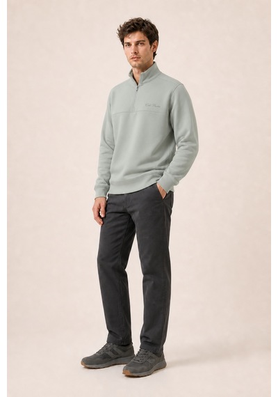 Redline Knel Regular Fit Kışlık Yeni Sezon Erkek Sweatshirt Mint
