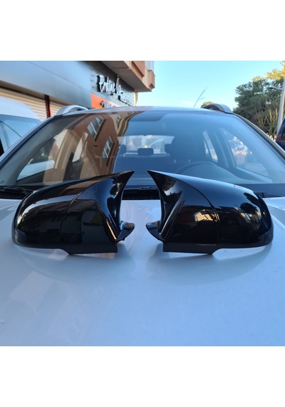Skoda Octavia Batman Yarasa Ayna Kapağı 2009 2012 Piano Black