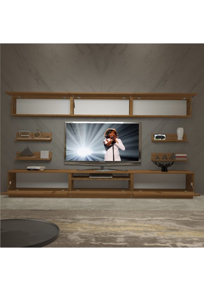 Decoraktiv Trendstyle 8ys Mdf Tv Ünitesi Tv Sehpası Ceviz
