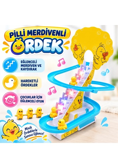 Ers 668-10 Pilli Merdivenli Ördek -psf Çok Renkli