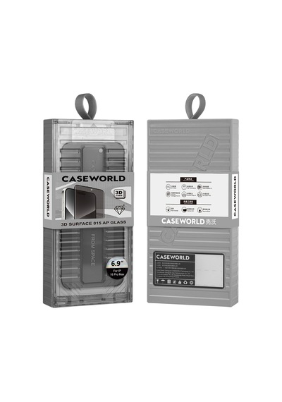 Apple Uyumlu   iPhone , , 16 Pro Max Caseworld Ultra-thin Serisi Tmq Privacy 0.15mm 3d Cam Ekran Koruyucu Uygulama