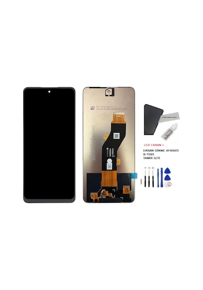Tecno Spark 20 Pro Lcd Dokunmatik Ekran  Kalite + B-7000 + Tamir Seti