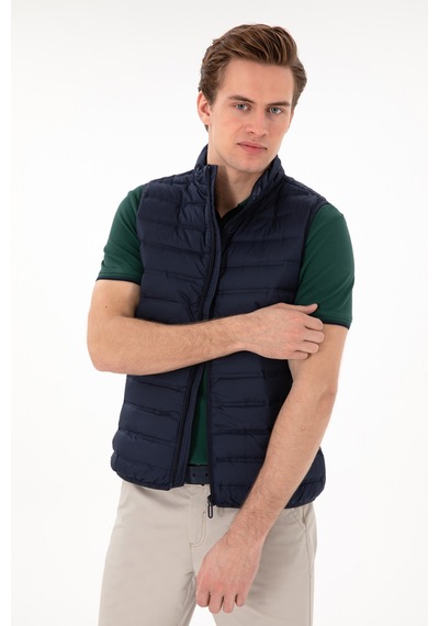 U.s. Polo Assn. Erkek Lacivert Yelek Dokuma 50299395-vr033 Lacivert