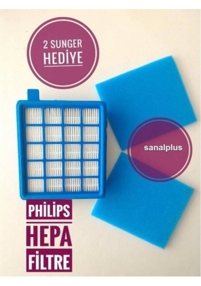 Philips Uyumlu Fc 8637/31 8636/01 8635/71 Powerpro Active Hepa Filtre