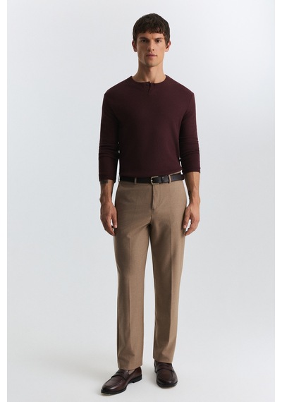 Antioch Comfort Slim Fit Pantolon Camel