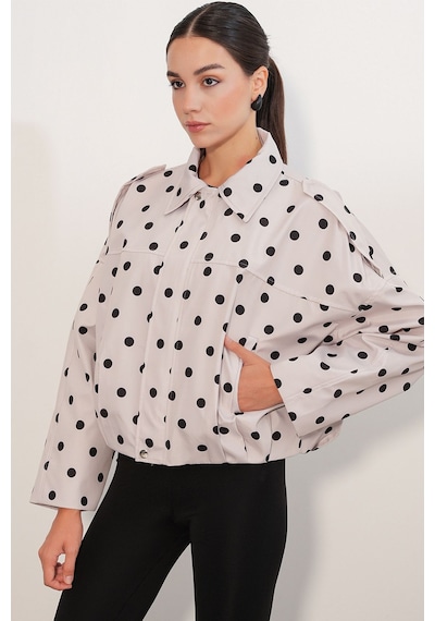 Hiccup Bdart Oversized Fermuarlı Ceket Çok Renkli