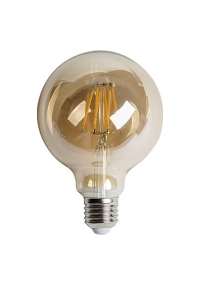 Ct-4286 6w Rustik Led G90 Glop Ampul E27 Amber